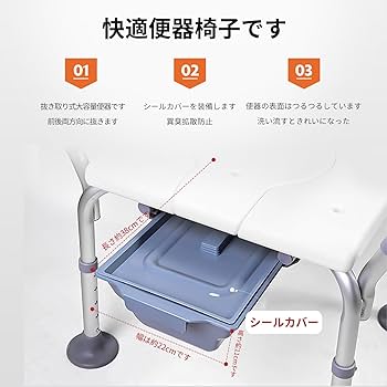 Amazon.co.jp: HEINALOUS ポータブルトイレ 介護用 簡易トイレ